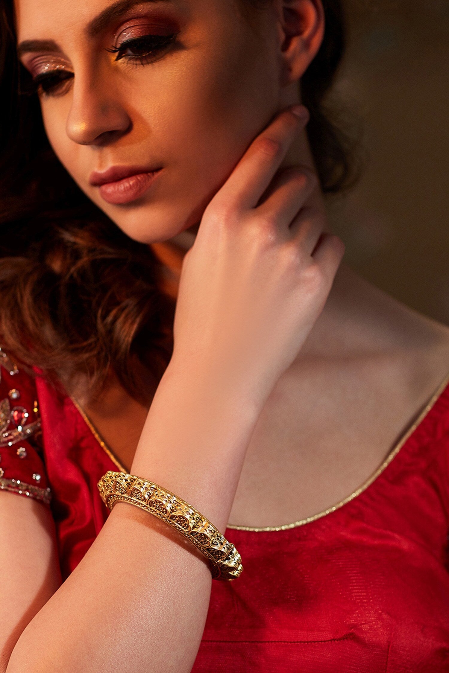 Filigree Cutwork Bangle 