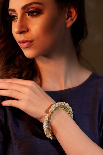 Filigree Bead Bangle 