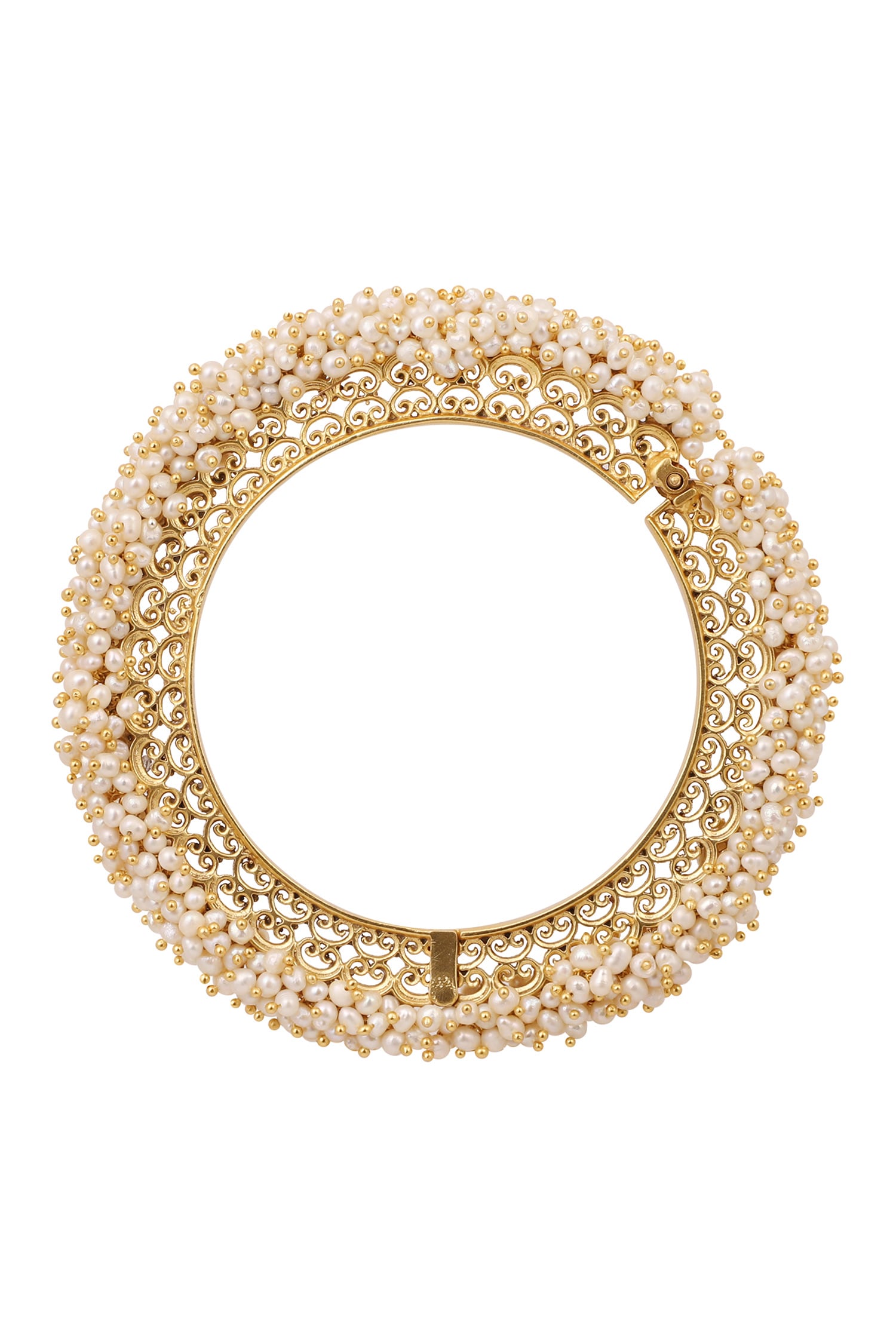 Filigree Bead Bangle 
