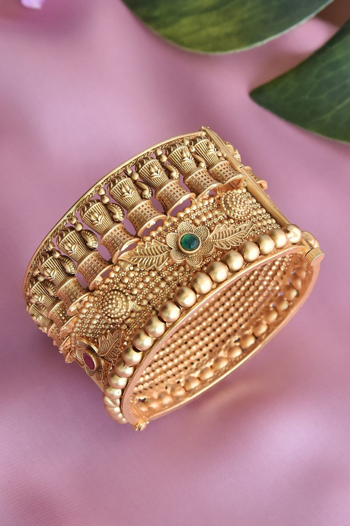 Floral Embellished Kada 