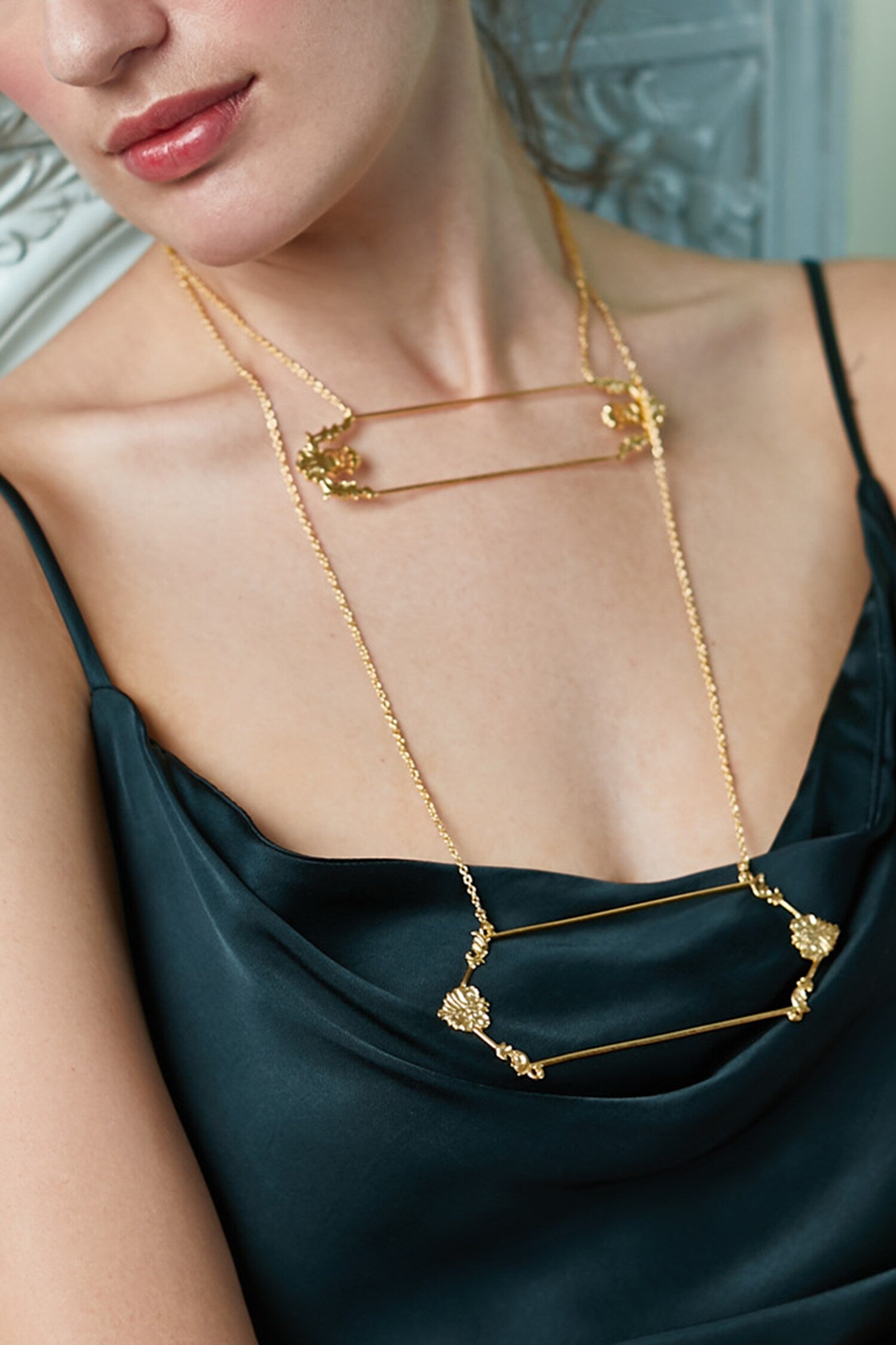 Floral Necklace - single pc only 