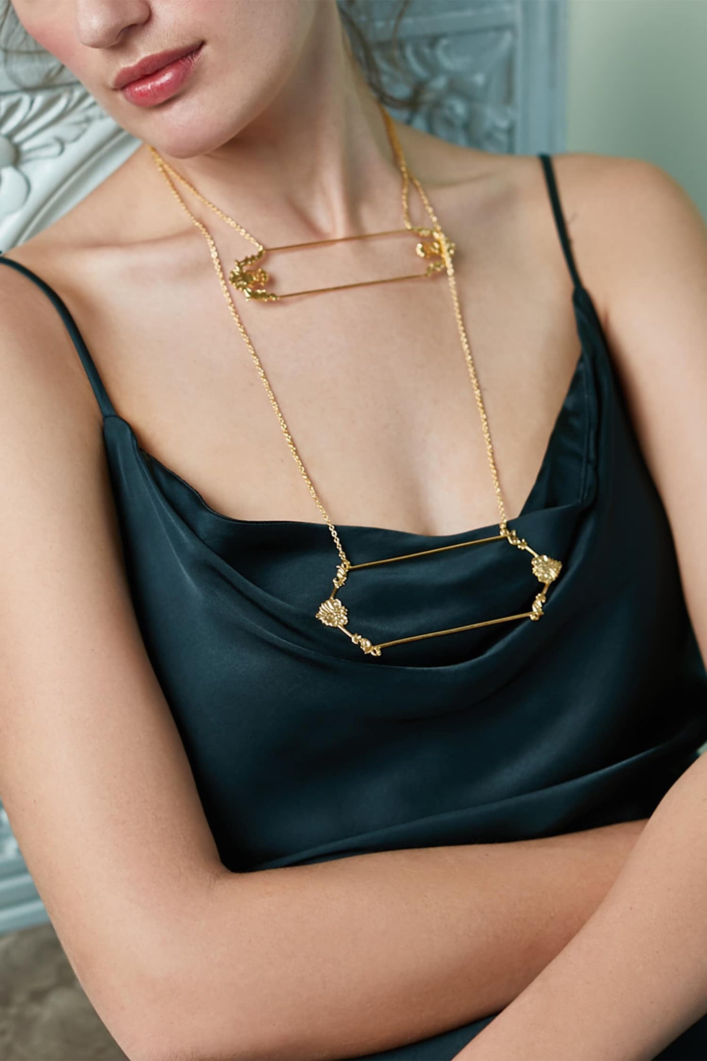 Floral Necklace - single pc only 