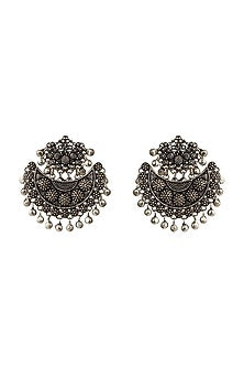 Black Rhodium Finish Earrings