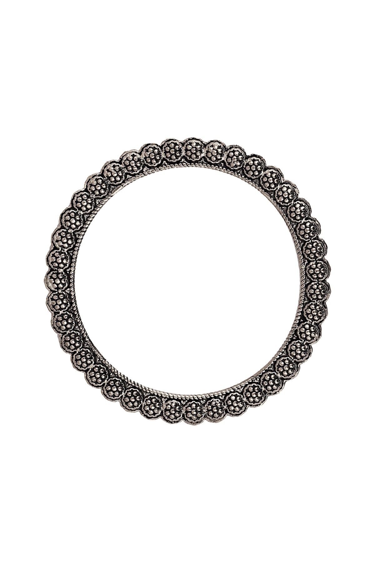 Black Rhodium Finish Bangle