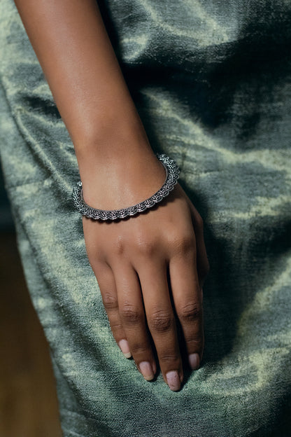 Black Rhodium Finish Bangle