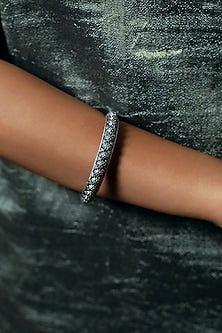 Black Rhodium Finish Bangle