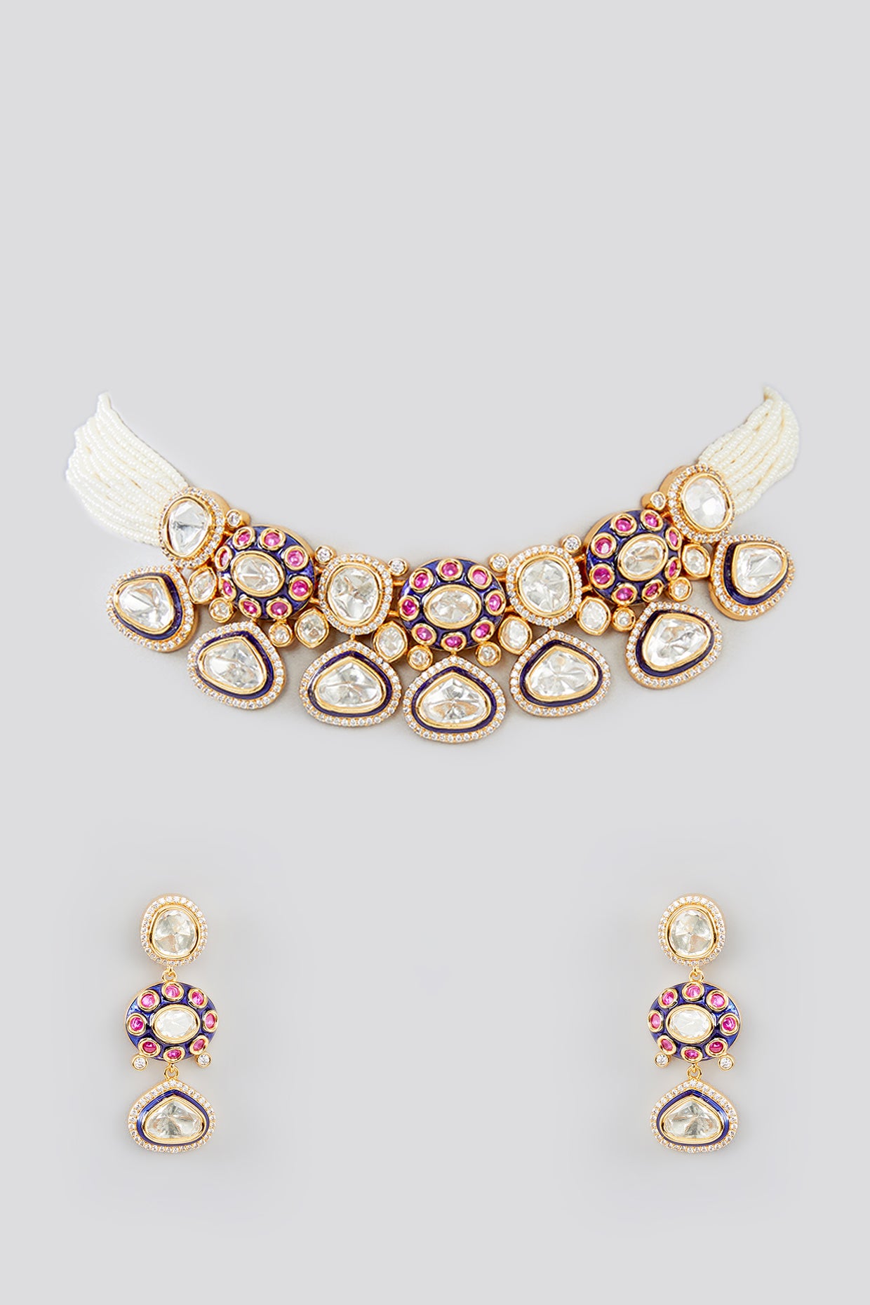 Diva Kundan Choker Sets