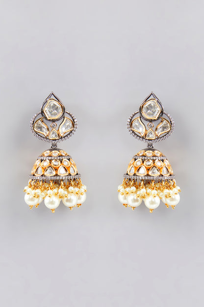 Mahira Pearl Kundan Choker Set