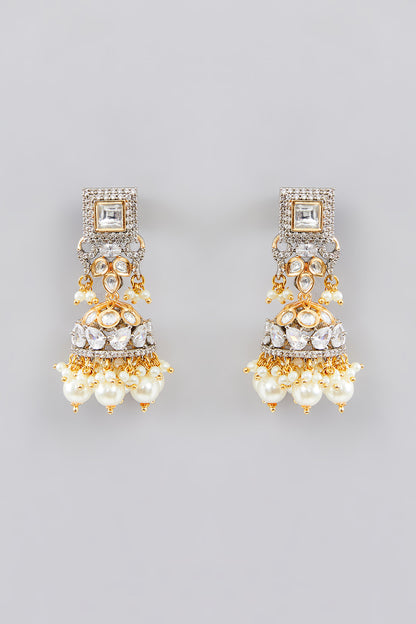 Mohika Pearl Kundan Choker Set