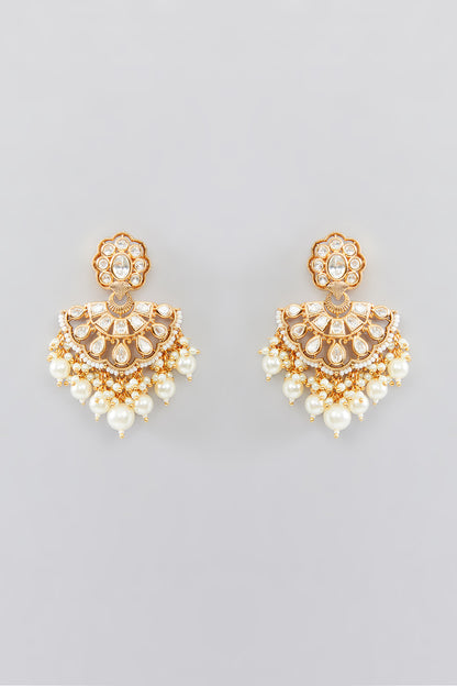 Nayantara Pearl Kundan Set