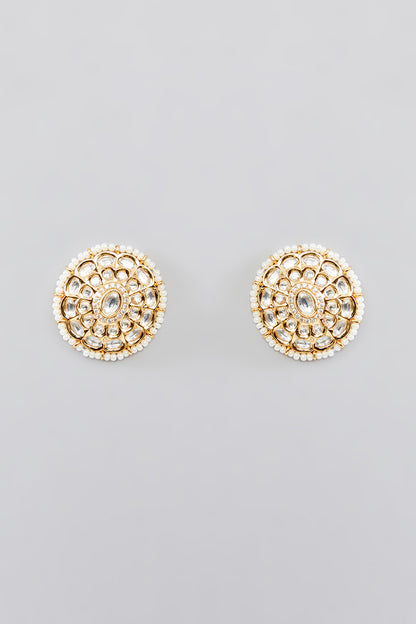 Moksha Pearl Kundan Set