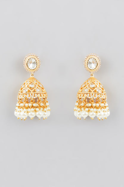 Kimaya Pearl Drop Kundan Choker Set