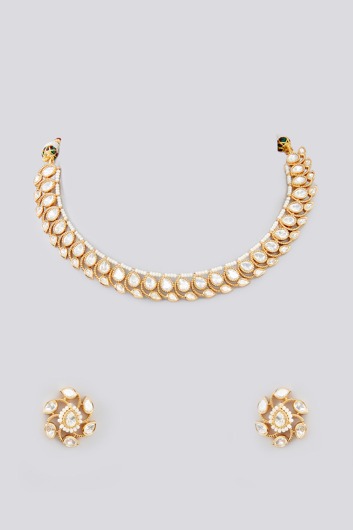 Zavi Kundan Choker Set