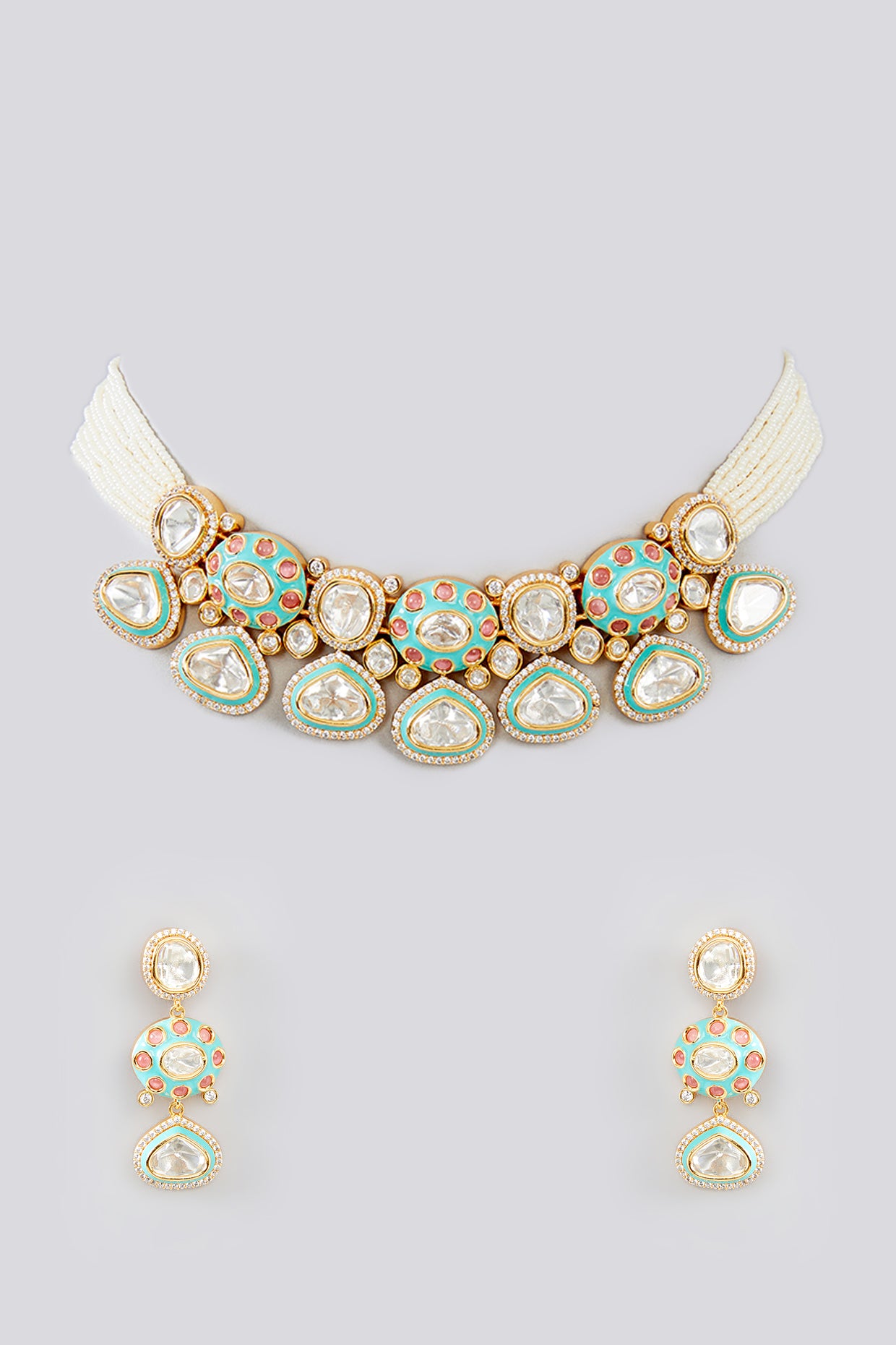 Diva Kundan Choker Set