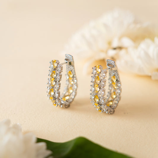 JHALAK TOPAZ DIAMOND STUDS