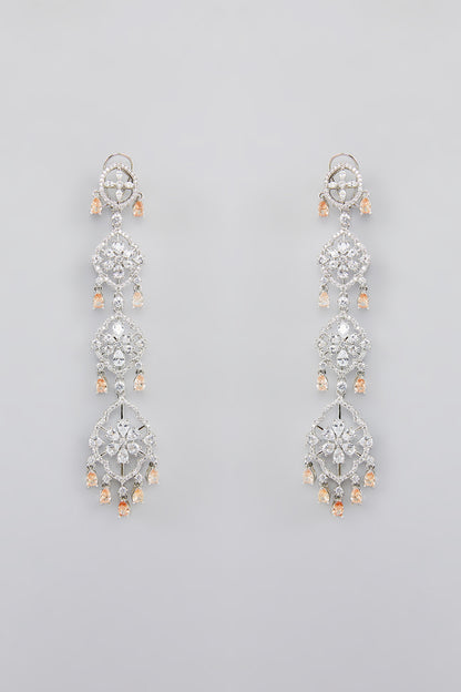 Ann Topaz Diamond Earrings