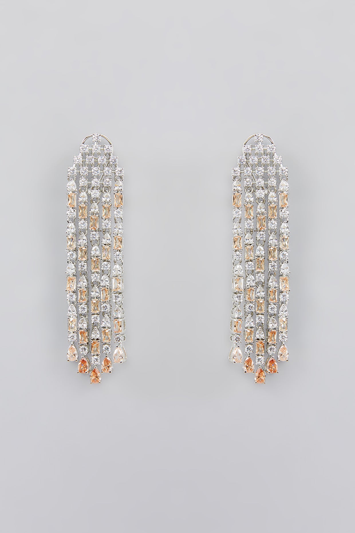 Alice Topaz Diamond Earrings