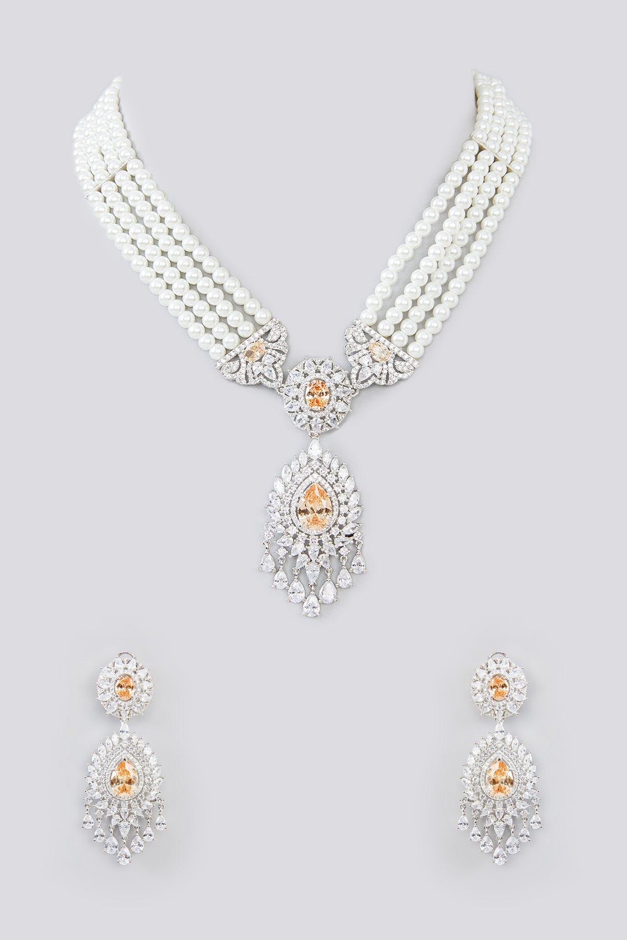 Nama Diamond Necklace set