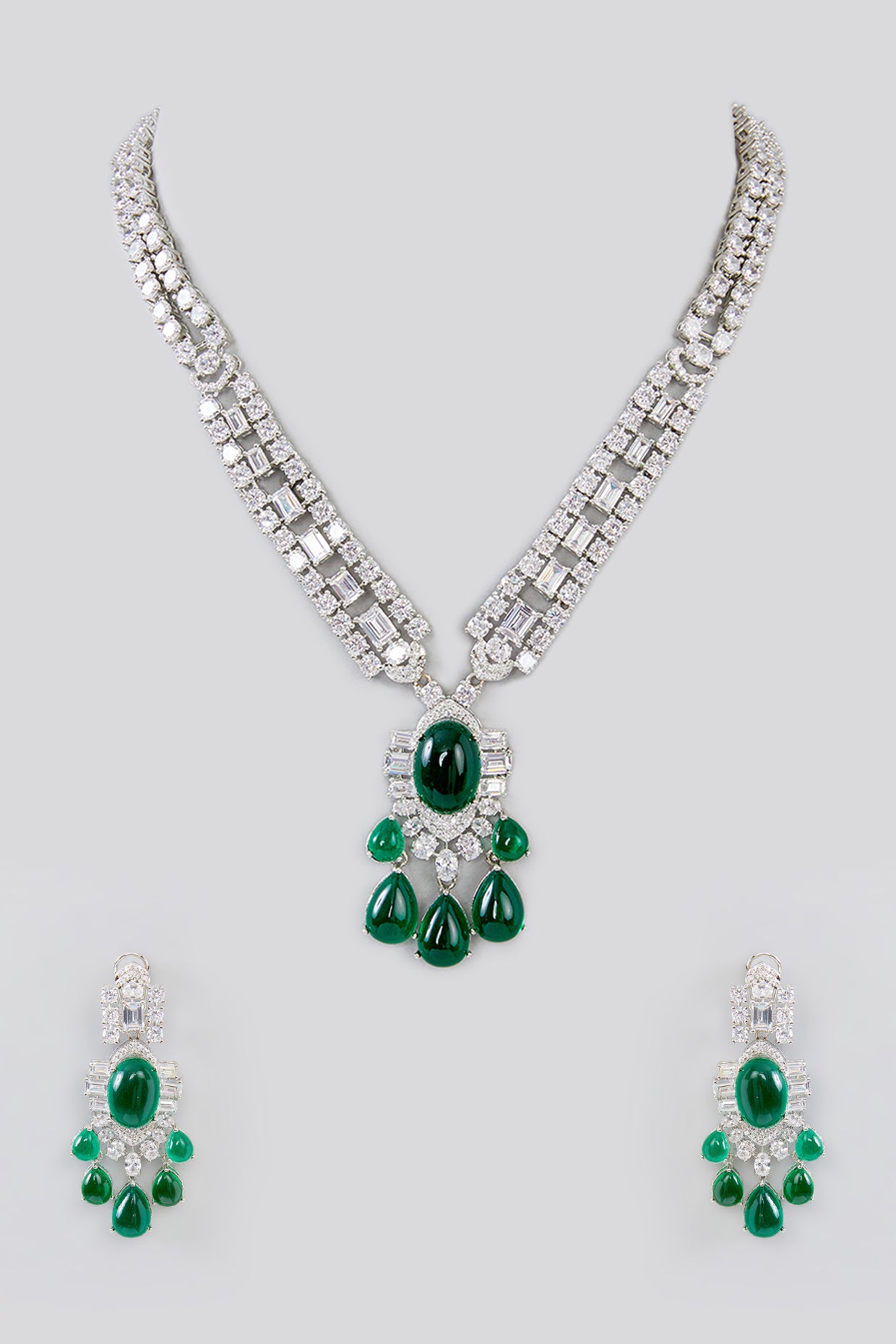 Lasha Diamond Necklace set