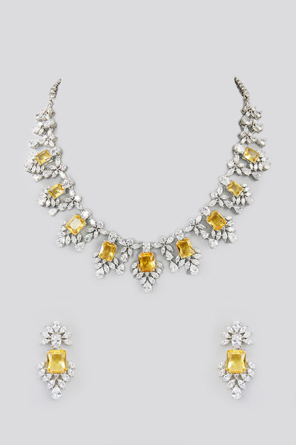 Prisha Diamond Necklace set