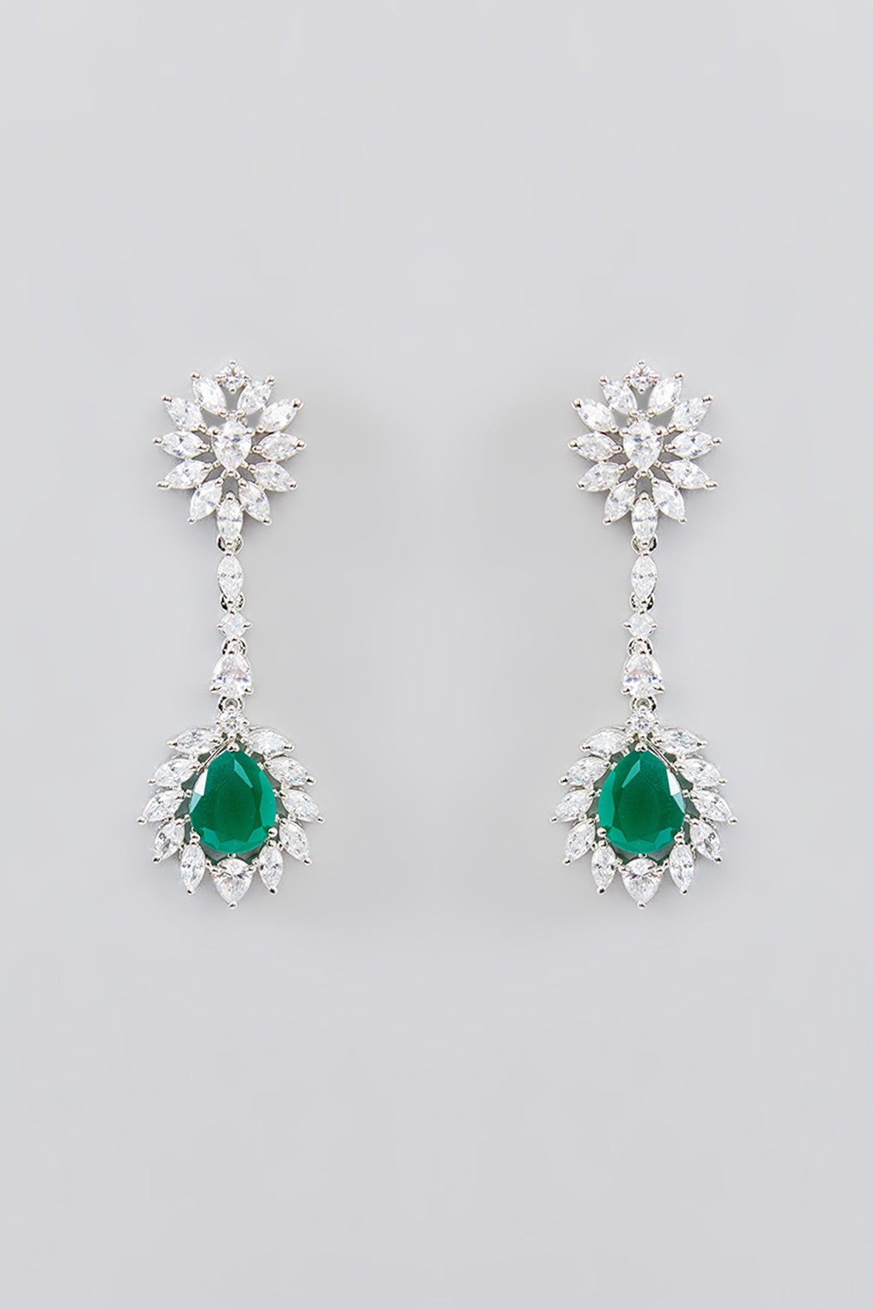 Qureshi Emerald Diamond Necklace sets