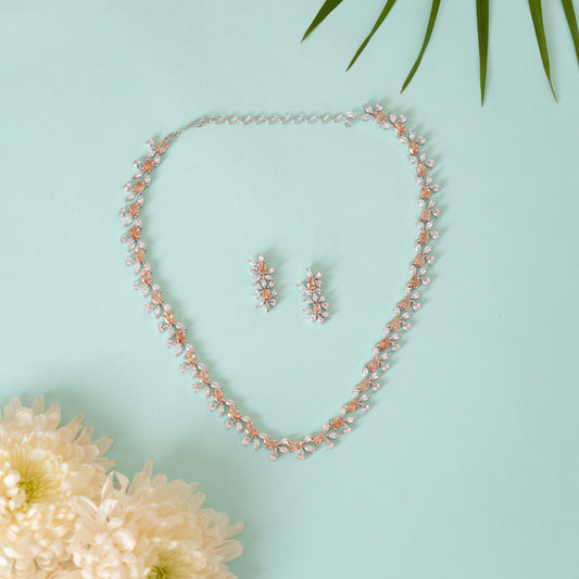 Jazz Peach Diamond Set