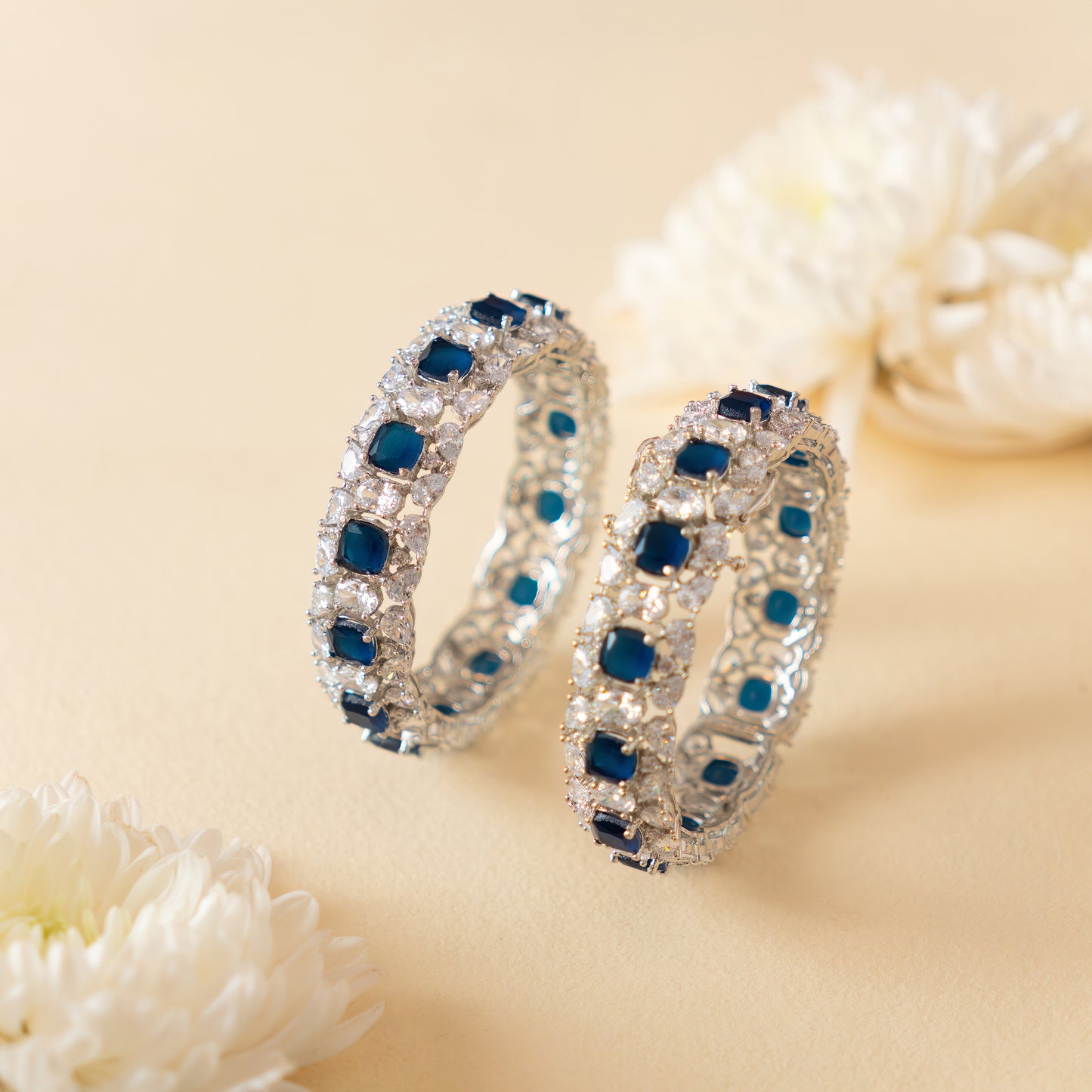 FANNY SAPPHIRE DIAMOND BANGLES