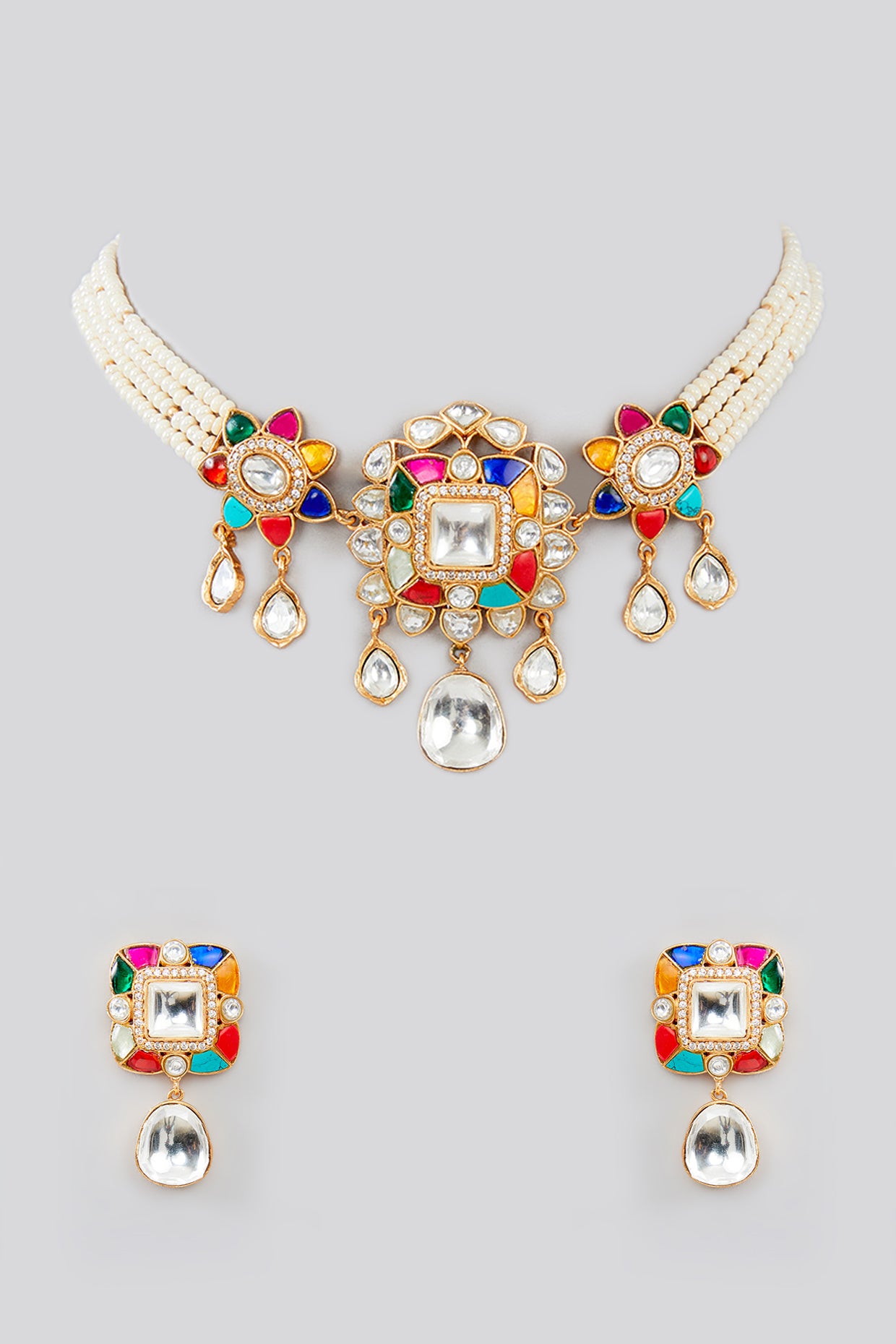 Devi Kundan Choker Sets