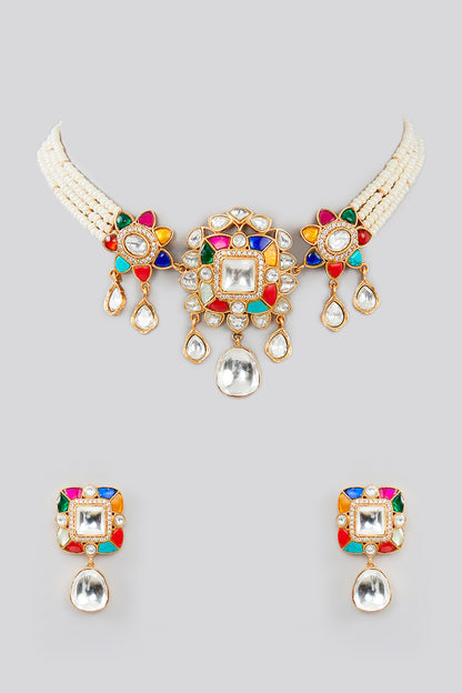 Devi Kundan Choker Sets