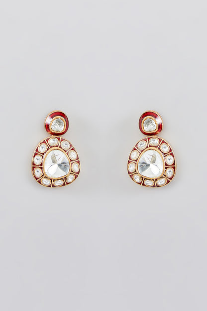 Natasha Meenakari Polki Set