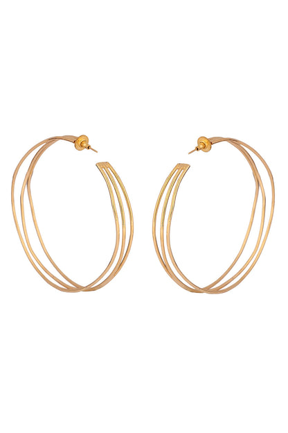 Handcrafted Multi-Hoop Earrings 