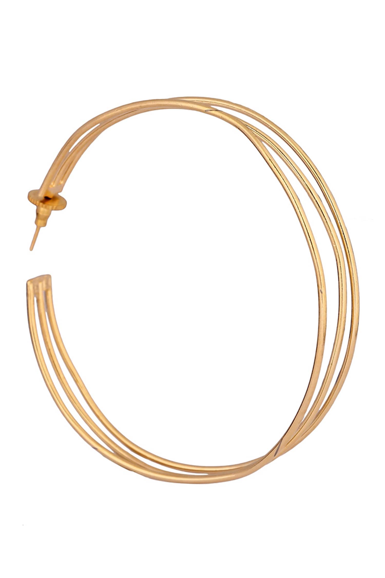 Handcrafted Multi-Hoop Earrings 