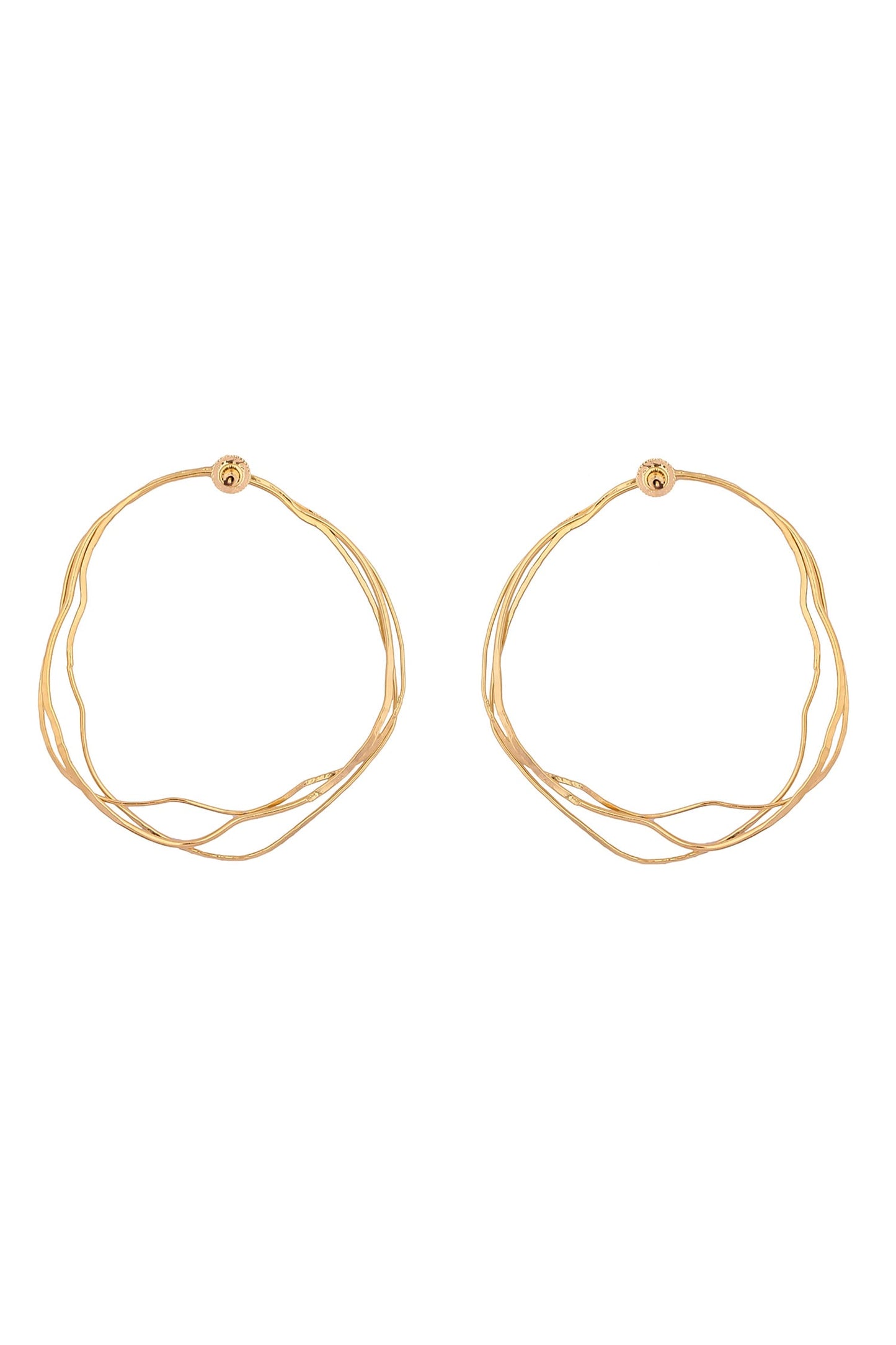 Handcrafted Bent Hoops 