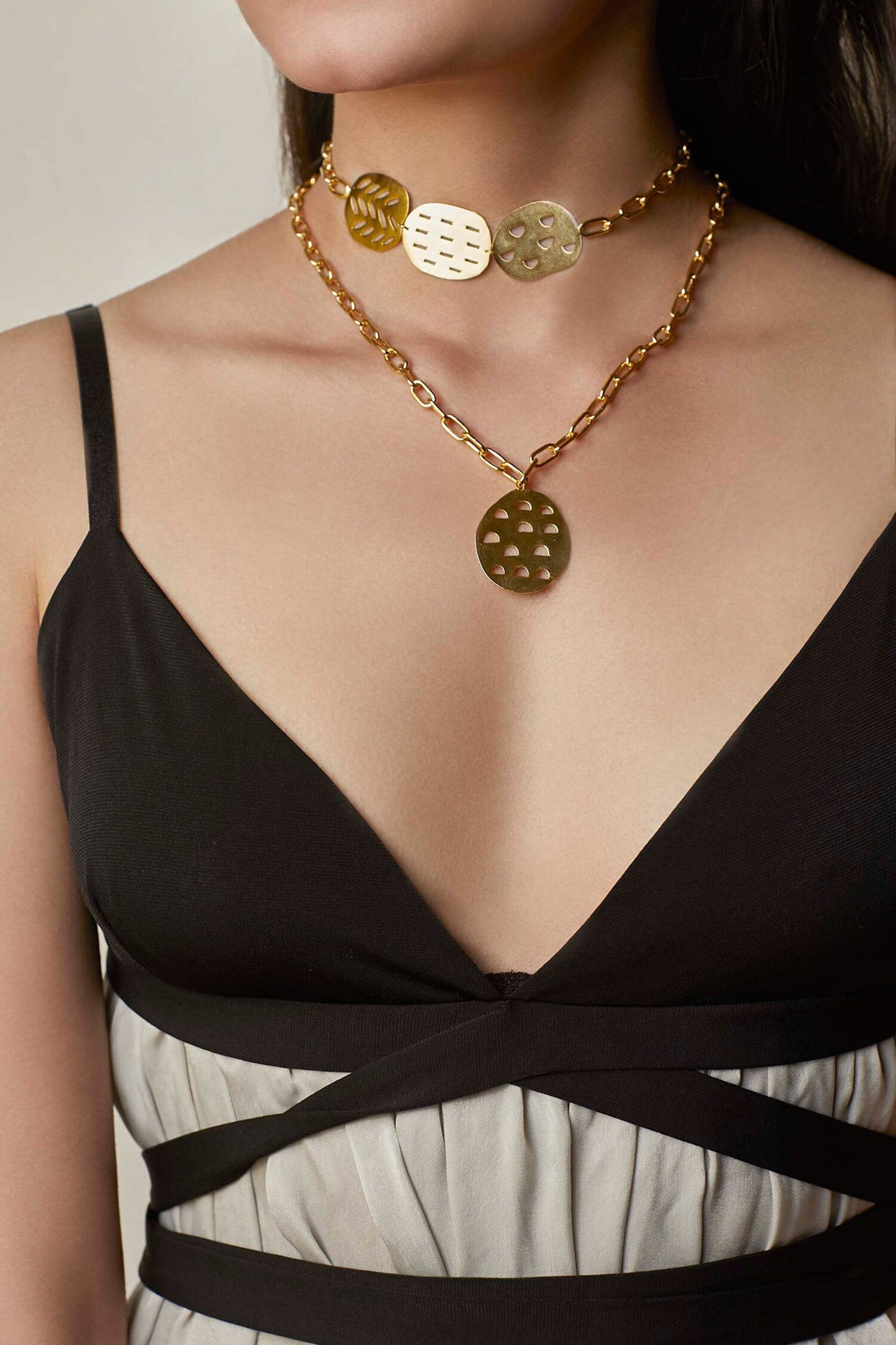 Link Pendant Necklace - Single Pc 