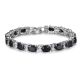 Black Habl Al Sama Tennis  Bracelet 