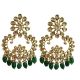 Sameera  Long Kundan Earrings