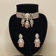 Coral Kundan Choker Set 