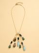 Gem Shower Lariat Necklace