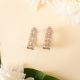 JHALAK PEACH DIAMOND STUDS